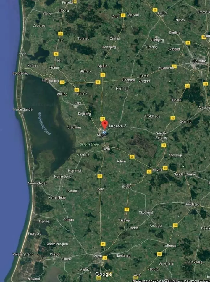 Korsholm_placering_fjernzoom